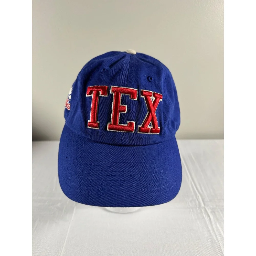 Vintage Fan Favorite Texas Rangers Cooperstown Collection Blue TEX Baseball Hat